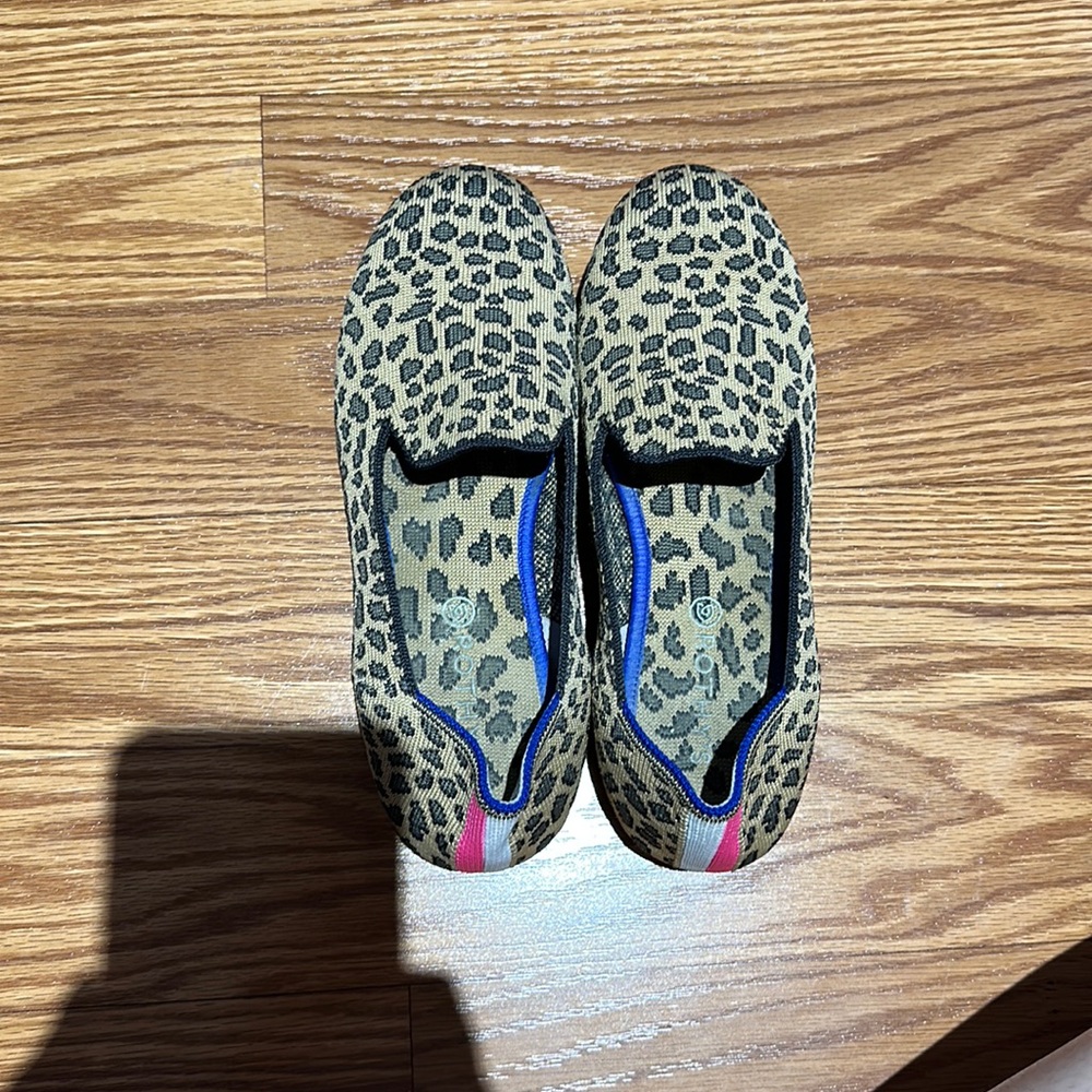 Rothy’s leopard print flats